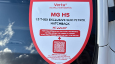 MG Hs 1.5 T-GDI Exclusive 5dr Petrol Hatchback